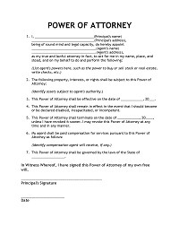 Power of Attorney