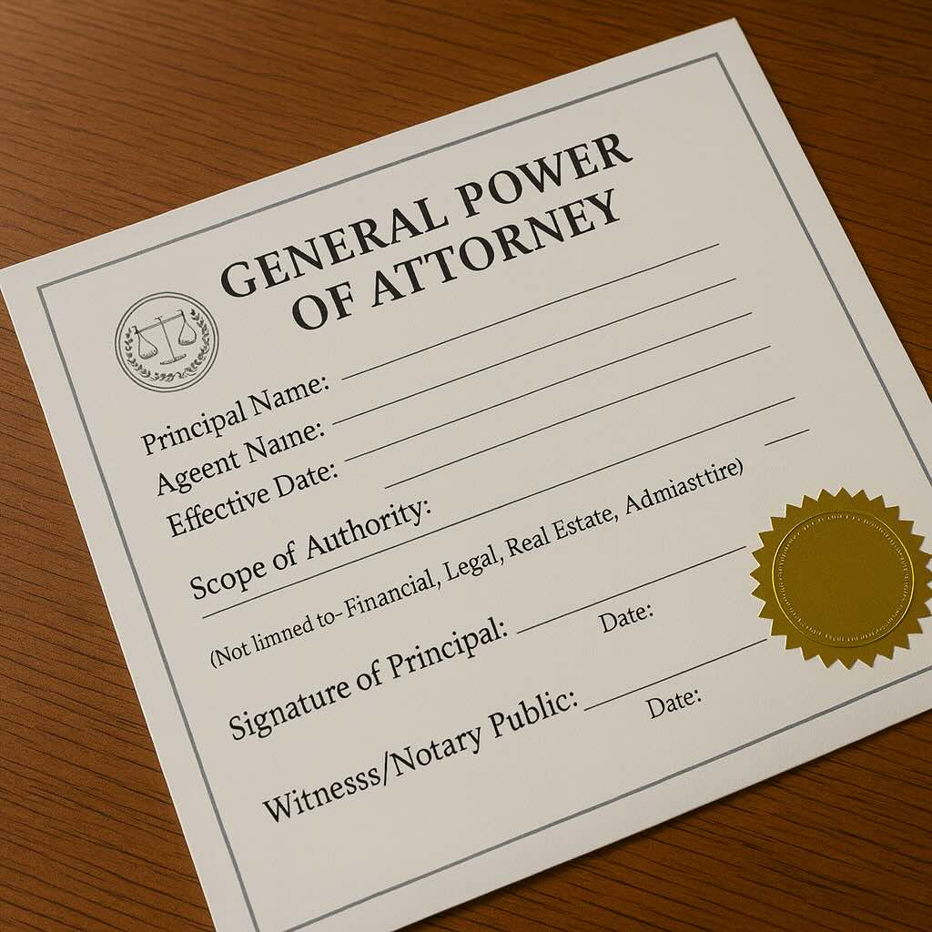 How to Notarize and Apostille a Power of Attorney for International Use -  Orange County Apostille