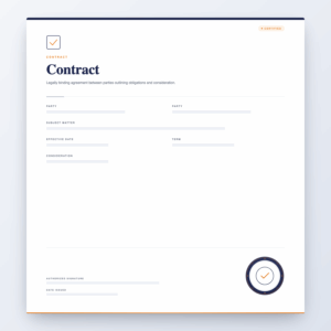 Contract – Contract